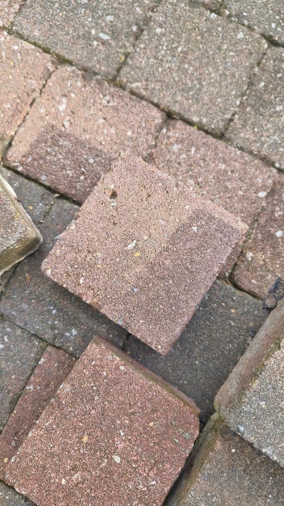 GRATIS af te halen: klinkers, Jardin & Terrasse, Pavé & Dalles, Utilisé, Briques, Autres matériaux, 10 m²² ou plus, Enlèvement