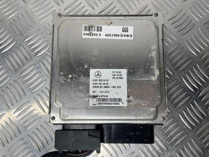 Ordinateur gestion moteur d'un Mercedes Sprinter, Autos : Pièces & Accessoires, Électronique & Câbles, Mercedes-Benz, Utilisé