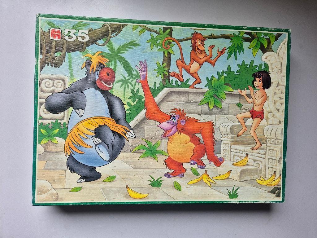 Disney puzzel, Ophalen of Verzenden, Minder dan 500 stukjes, Zo goed als nieuw, Legpuzzel