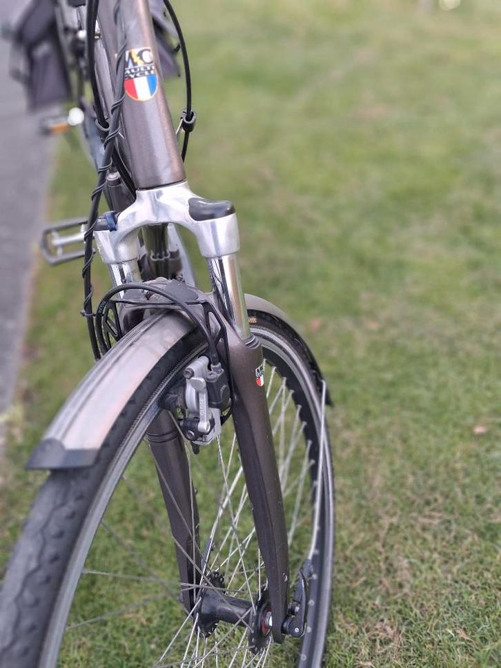 Tandem, Fietsen en Brommers, Fietsen | Tandems, Gebruikt, Meer dan 20 versnellingen, Opvouwbaar, Vering, Ophalen