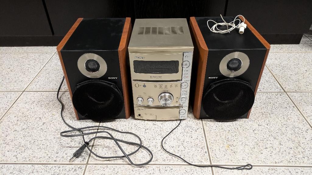 Radio/Casette/CD speler SONY SS-CCPZ3, TV, Hi-fi & Vidéo, Lecteurs CD, Enlèvement, Utilisé, Sony