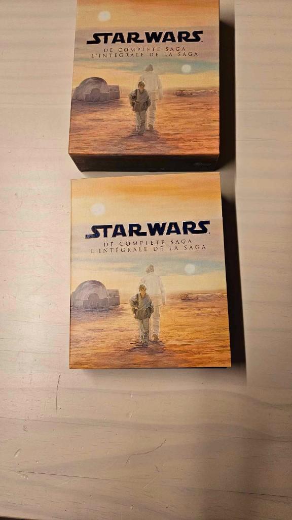 Star wars de complete saga blu ray box 9 disqs prima staat, Cd's en Dvd's, Blu-ray, Zo goed als nieuw, Science Fiction en Fantasy