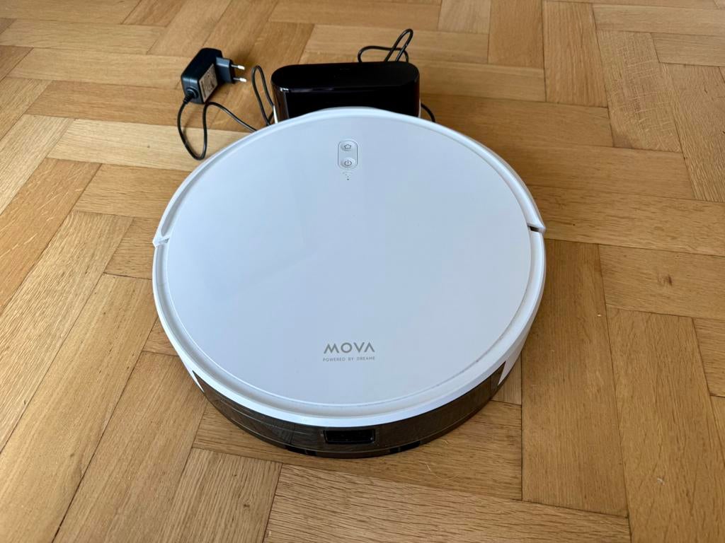 Mova M1 robotstofzuiger met dweilfunctie, Elektronische apparatuur, Stofzuigers, Ophalen, Zo goed als nieuw, Robotstofzuiger