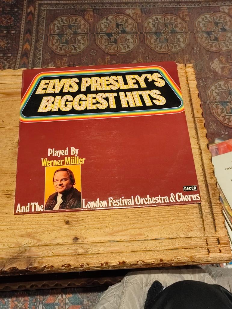 Lp van Werner Müller, Verzenden, Voor 1960, Gebruikt, Overige formaten