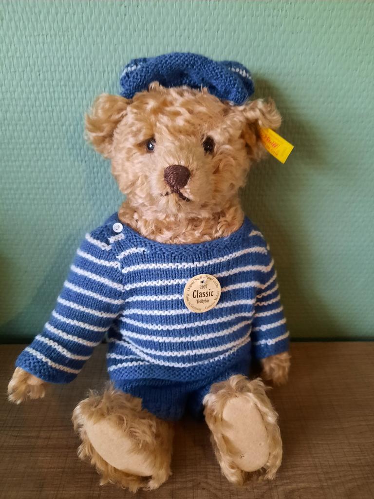 Steiff beer classic 1907, Collections, Ours & Peluches, Enlèvement ou Envoi, Steiff