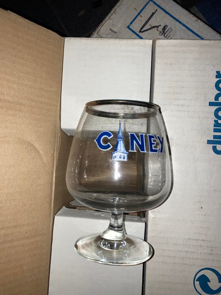 Ciney, lot de 6, Collections, Enlèvement, Comme neuf, Verre ou Verres