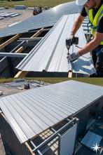 Tôle bac acier / tôle de toiture – 4 m x 1 m / 40€, Bricolage & Construction, Enlèvement ou Envoi, Neuf