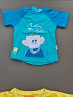 blauw t-shirt monkey beach, Gelati, 80, Kinderen en Baby's, Babykleding | Maat 80, Ophalen, Zo goed als nieuw