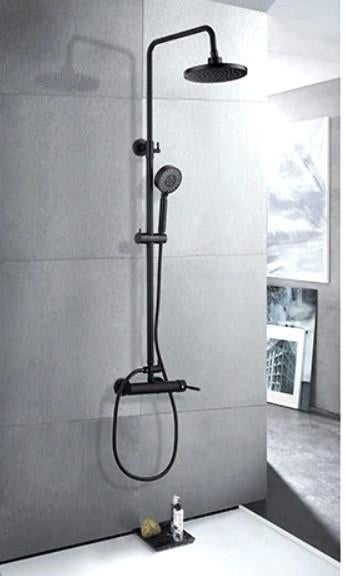 Colonne de douche noire Neuve encore emballée, Bricolage & Construction, Sanitaire, Neuf, Douche, Inox, Enlèvement ou Envoi