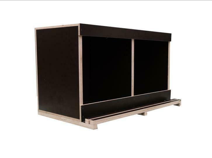 Tweedelig legnest kip, betonplex (broedbak), Animaux & Accessoires, Volatiles, Poule ou poulet, Femelle