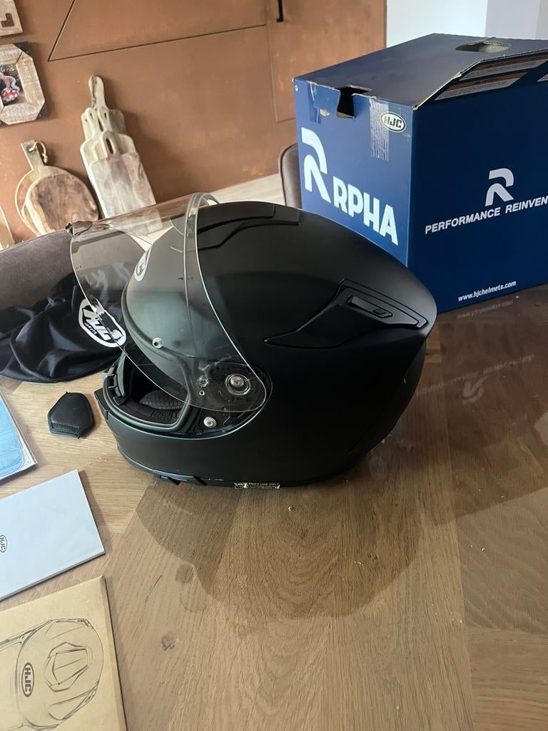 Hjc motorhelm xl max 10 maal gedragen, Motoren, Ophalen, XL, HJC