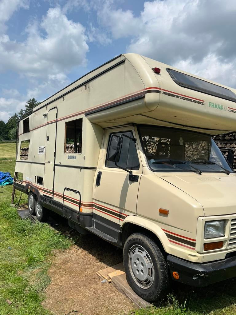 Camping-car Peugeot j5 2,5l turbo., Caravanes & Camping, Particulier