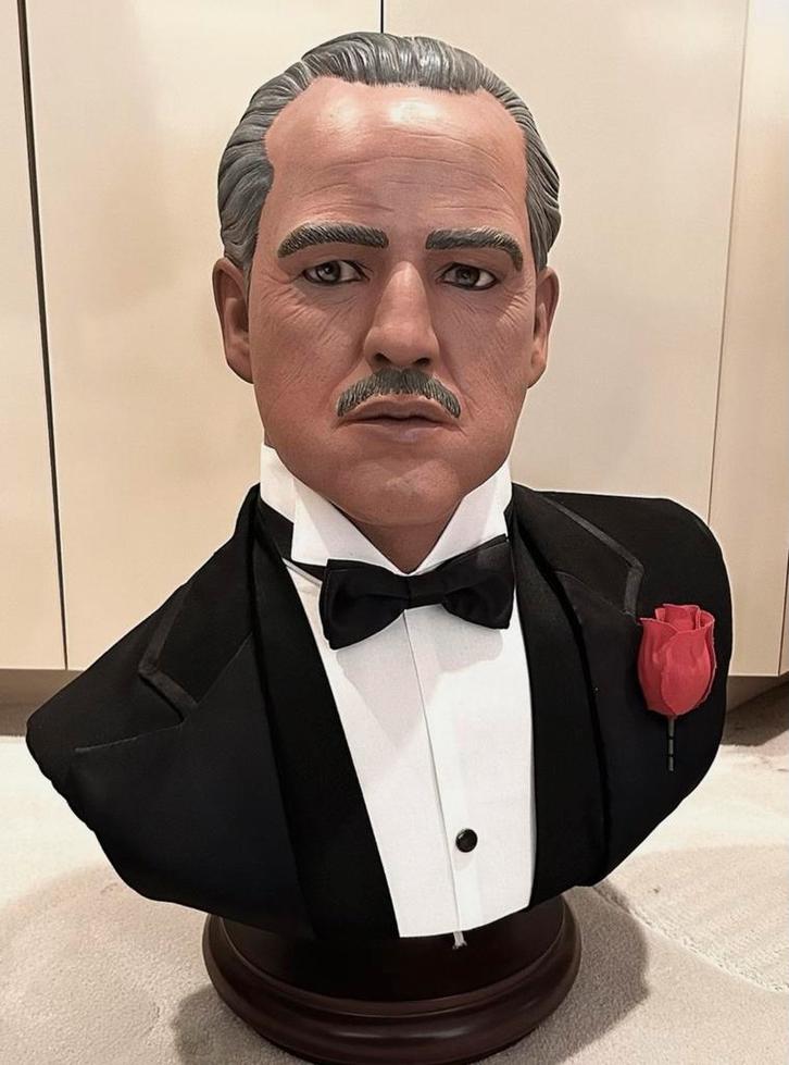 1:1 Life size ✅ The Godfather beeld - Sideshow, Verzamelen, Beelden en Beeldjes, Zo goed als nieuw, Ophalen