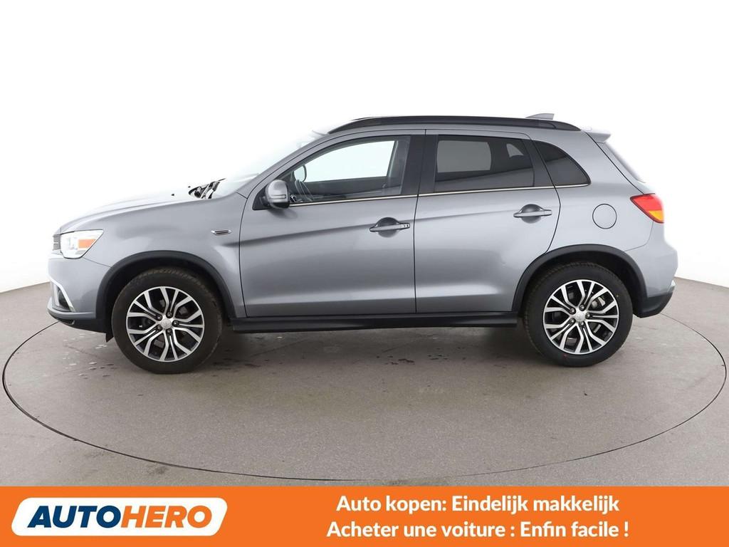 Mitsubishi ASX 1.6 Diamant Edition 2WD (bj 2017), Auto's, Voorwielaandrijving, Stof, Gebruikt, Zwart