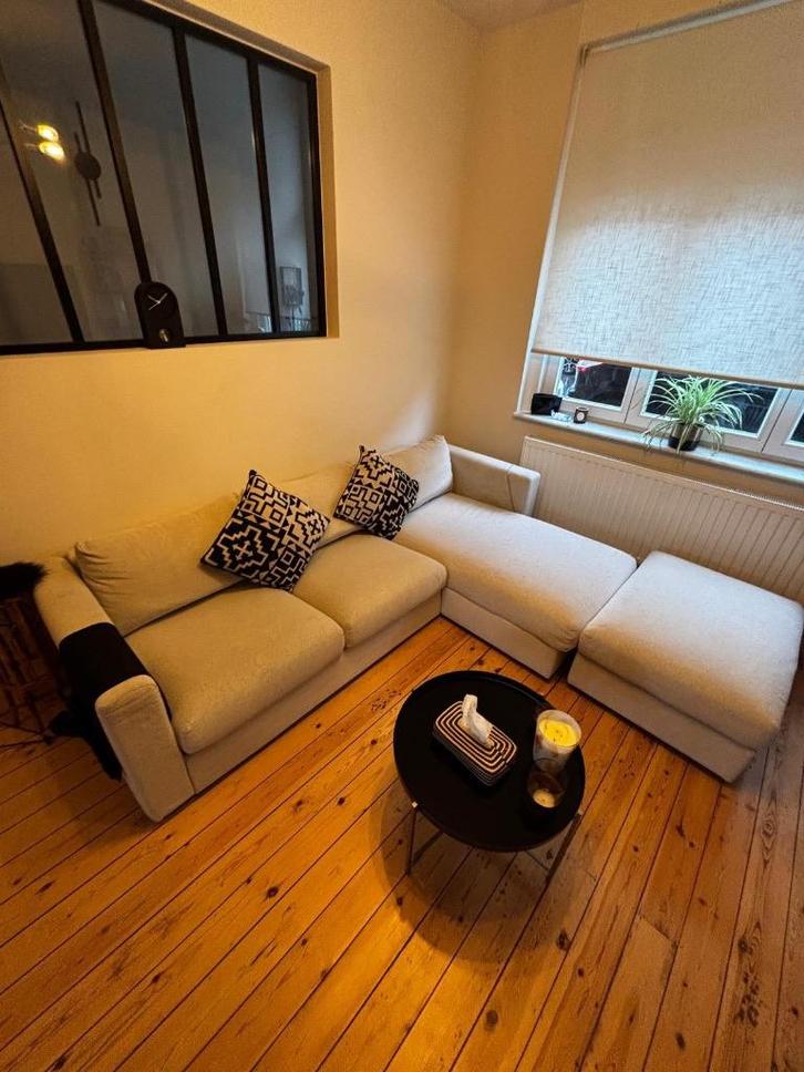 Divan angle parfait état, Maison & Meubles, Canapés | Coins salons complets, Utilisé, Tissus, Enlèvement