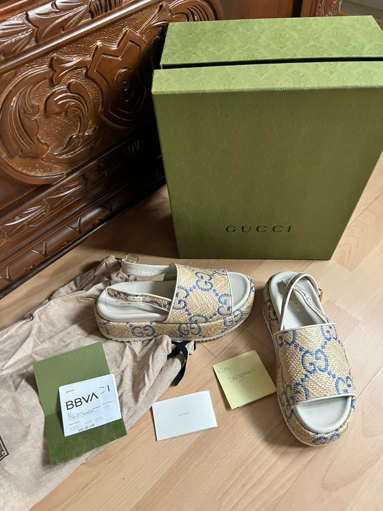 Gucci sandalen maat 38, Ophalen, Nieuw