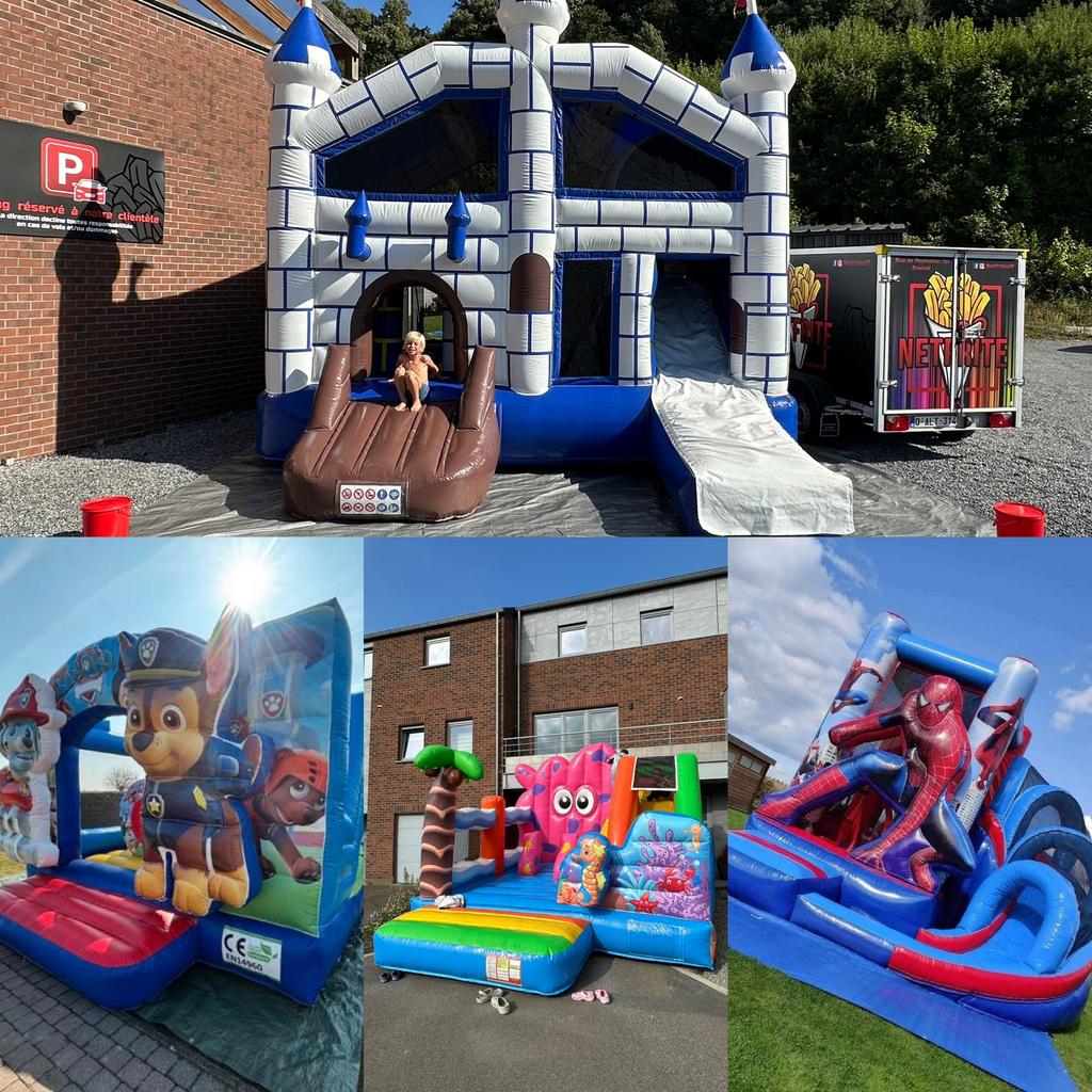 Châteaux gonflables a louer, Hobby & Loisirs créatifs, Articles de fête | Location, Comme neuf, Enlèvement ou Envoi