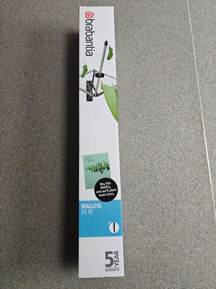 Brabantia WallFix Wanddroogrek - NIEUW, Tuin en Terras, Droogmolens en Wasrekken, Nieuw, Droogmolen, Ophalen