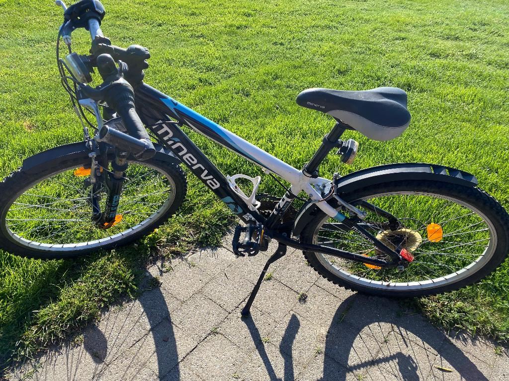 Kinderfiets, Fietsen en Brommers, Ophalen, Gebruikt, 20 inch of meer, Minerva