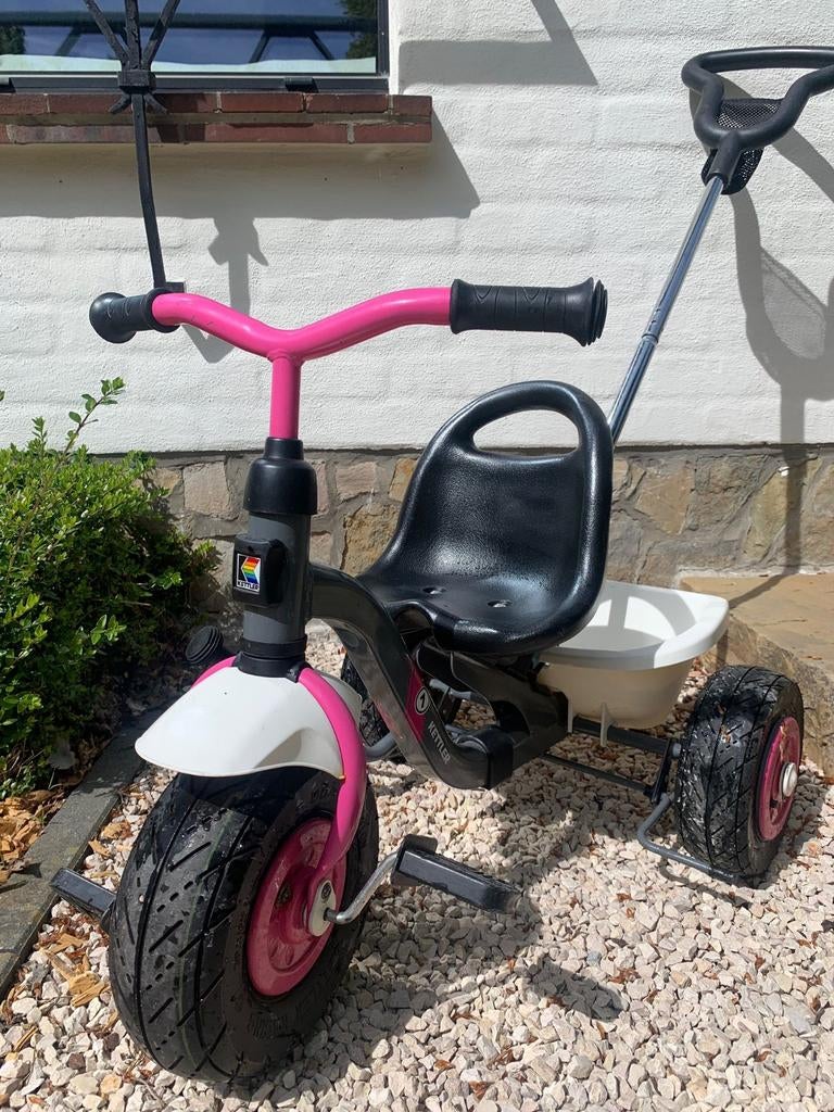 Comfortabele driewieler voor kleine kids Kettler, Ophalen