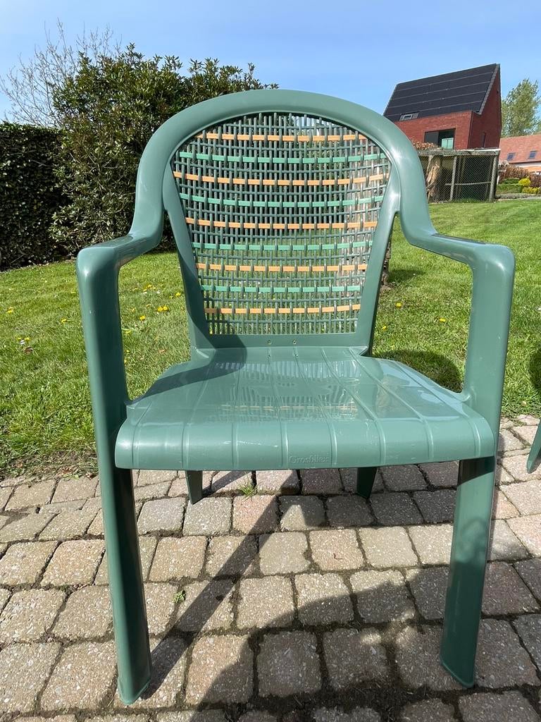 Tuinmeubelset, Ophalen, Zo goed als nieuw, Plastic