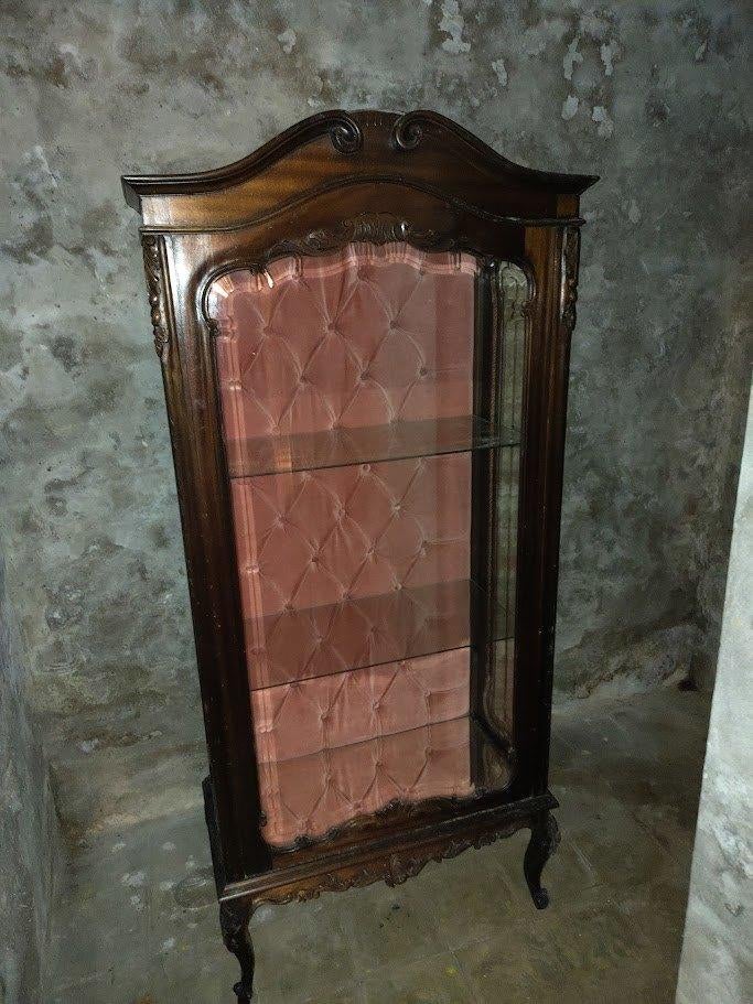 Vitrinekast, Antiquités & Art, Antiquités | Meubles | Armoires, Enlèvement