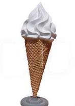 Softijsje 186 cm - verrijdbaar softijs polyester, Ophalen, Nieuw