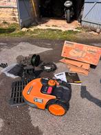 Robot tondeuse WORK 500m2, Enlèvement ou Envoi, Comme neuf, 20 à 25 cm, Contrôlable via l'application