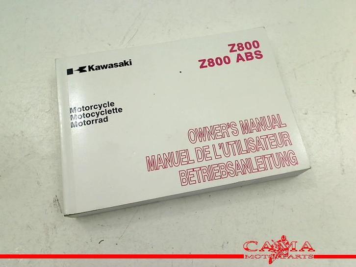 MANUEL UTILISATEUR Kawasaki, Motos, Pièces | Kawasaki, Utilisé