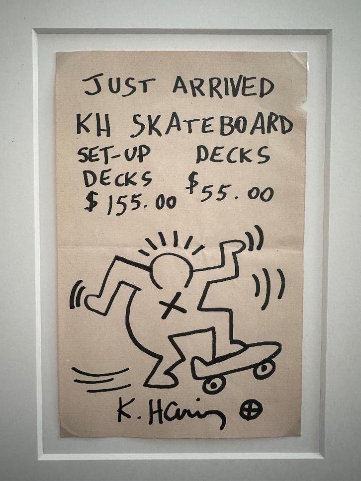 Keith Haring - dessin original, Antiquités & Art, Art | Dessins & Photographie, Enlèvement