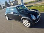 Mini cooper 1.6 benzine 2004, Auto's, Mini, Voorwielaandrijving, Elektrische ramen, Zwart, 4 cilinders