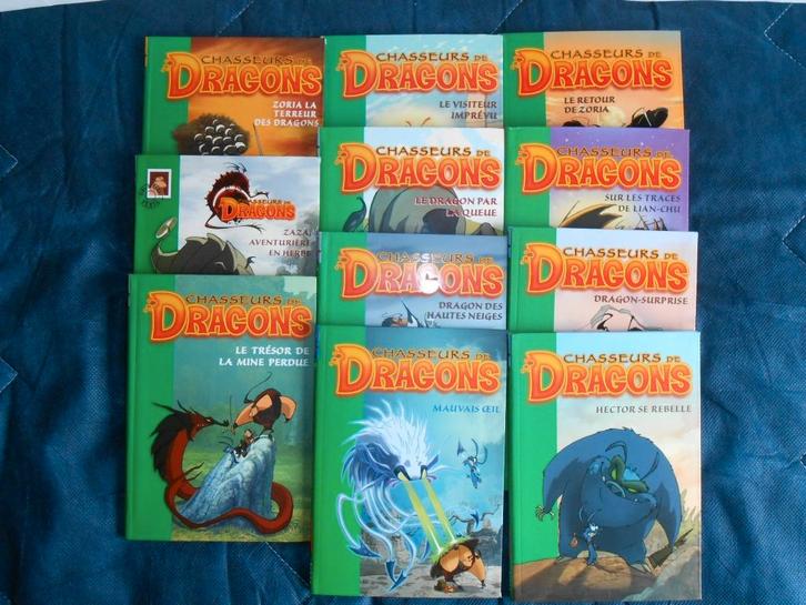 Bibliothèque Verte Chasseurs de dragons, Livres, Fantastique, Comme neuf, Enlèvement ou Envoi
