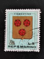 Saint-Marin 1968 - armoiries Fiorentino, Affranchi, Enlèvement ou Envoi
