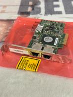 Dell 0F169G Broadcom Dual Port Gigabit NIC PCIe Full Height, Computers en Software, Ophalen of Verzenden, Zo goed als nieuw