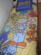 éénpersoonsdekbedovertrek bob de bouwer, Kinderen en Baby's, Ophalen of Verzenden, Gebruikt, Dekbedovertrek