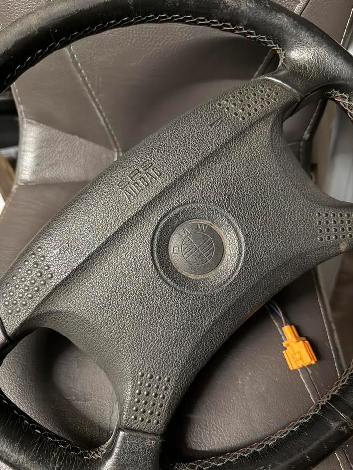 BMW 3-spaaks stuur met airbag – OEM 507343 – E46 / E39 / Z3, Auto-onderdelen, Besturing, BMW, Ophalen of Verzenden