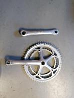 Vintage campagnolo record crankset, Crankstel of Pedalen, Gebruikt, Campagnolo, Racefiets