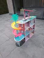 Houten poppenhuis LOL, Kinderen en Baby's, Ophalen, Zo goed als nieuw, Poppenhuis