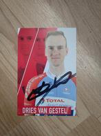 Gesigneerde rennerskaart Dries Van Gestel, Ophalen of Verzenden, Zo goed als nieuw