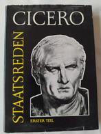 Cicero Staatsreden, Boeken, Zo goed als nieuw, Ophalen