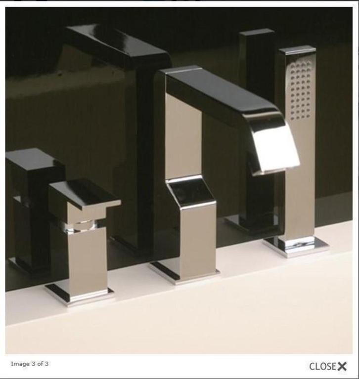 214. Gessi Rettangolo, Huis en Inrichting, Badkamer | Badtextiel en Accessoires, Nieuw, Zwart, Ophalen of Verzenden