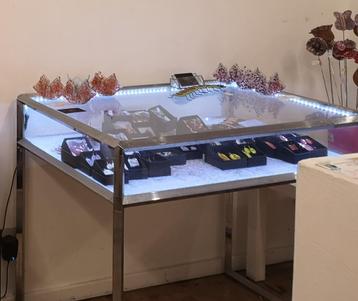 Vitrinetafel, Enlèvement, Utilisé, Verre