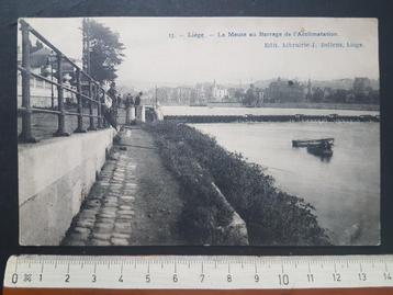 Postkaart Liège La Meuse au Barrage de l'Acclimatation beschikbaar voor biedingen