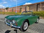 Triumph TR4 Belgische wagen / geheel origineel, Auto's, Achterwielaandrijving, Zwart, Triumph, Leder