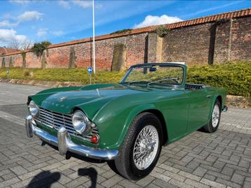 Triumph TR4 Belgische wagen / geheel origineel beschikbaar voor biedingen