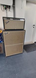Fender Bandmaster Reverb  TFL5005D - 1969 Head+cab, Muziek en Instrumenten, Ophalen, Gebruikt