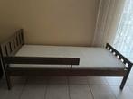 Peuterbed met lattenbodem en matras, Ophalen, Gebruikt, 70 tot 85 cm, 140 tot 160 cm