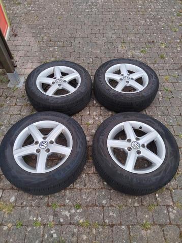 Roues VW 15", Enlèvement, Utilisé, Pneu(s)