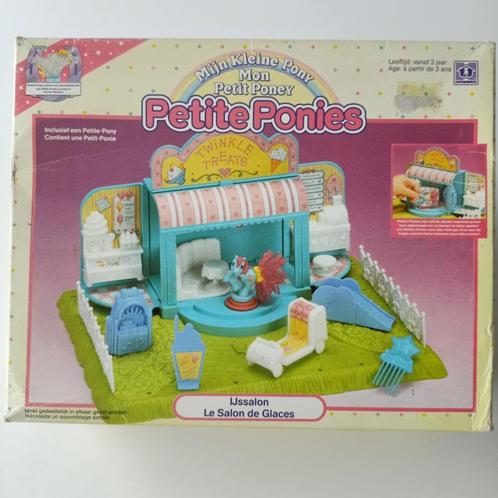 Petite ponies vintage My little pony ijssalon ongeopend, Kinderen en Baby's, Speelgoed | My Little Pony, Nieuw, Ophalen of Verzenden