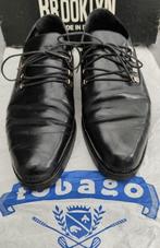 Chaussures à lacets pour hommes Roberto Botticelli, Comme neuf, Noir, Chaussures à lacets, Enlèvement ou Envoi